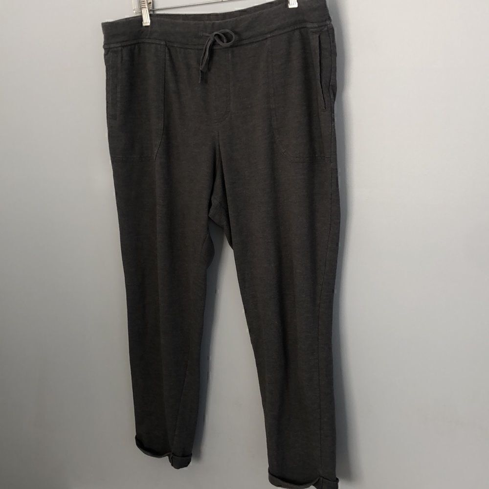 Comfy cozy Women’s size XL heathered gray Sweat pants - Picture 7 of 11